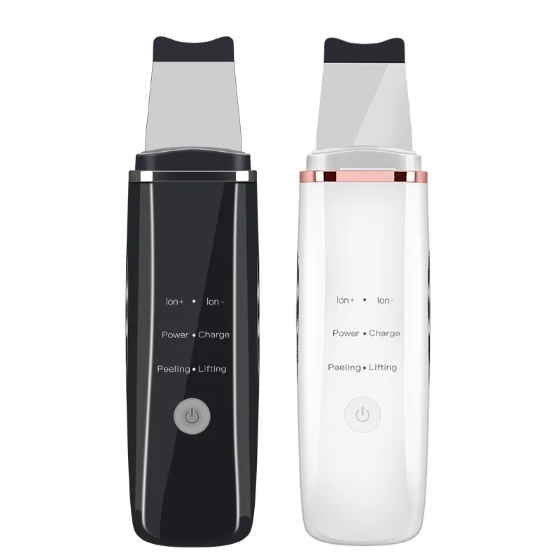 Phototherapy Skn Ultrasonic Face Cleaner Skin Scrubber Ultrasound Vibration Massager Peeling Clean Tone Lift | Красота и здоровье