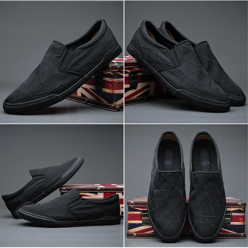 Breathable Korean Fashion Sneaker Shoes Lazy Geometry Cloth Flat Shoes Spring 2021 Hot Men's Canvas Loafer Shoes
Breathable Korean Fashion Sneaker Shoes Lazy Geometry Cloth Flat Shoes Spring 2021 Hot Men's Canvas Loafer Shoes