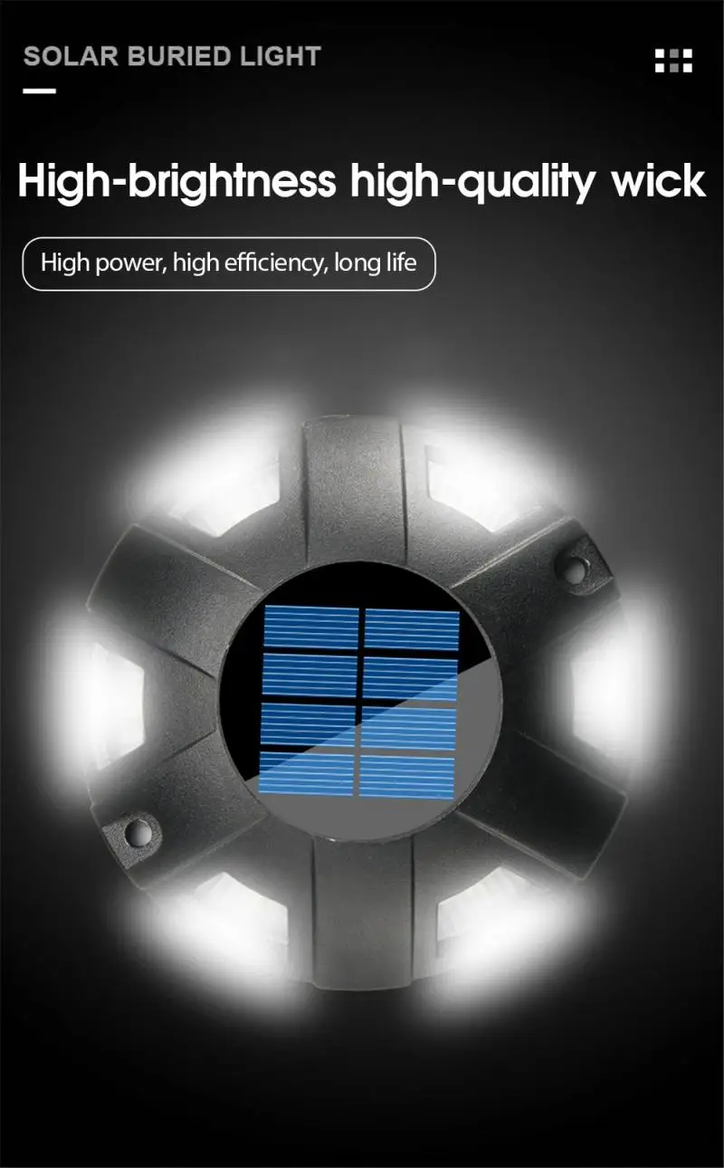 Aluminum alloy solar underground light outdoor garden light waterproof home garden lawn light stair step deck High-brightness
Aluminum alloy solar underground light outdoor garden light waterproof home garden lawn light stair step deck High-brightness