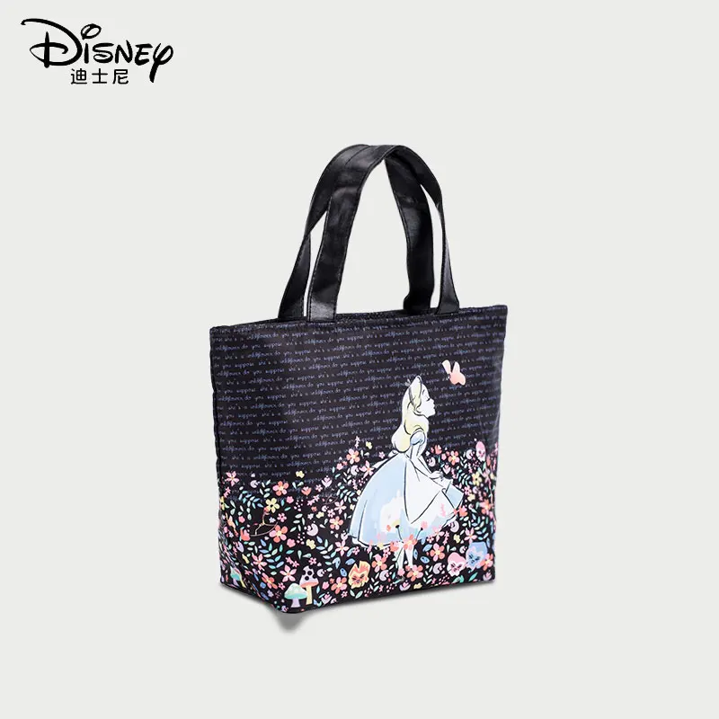 Милая сумка для ланча Disney вместительная еды Alice с рисовой сумкой Женская