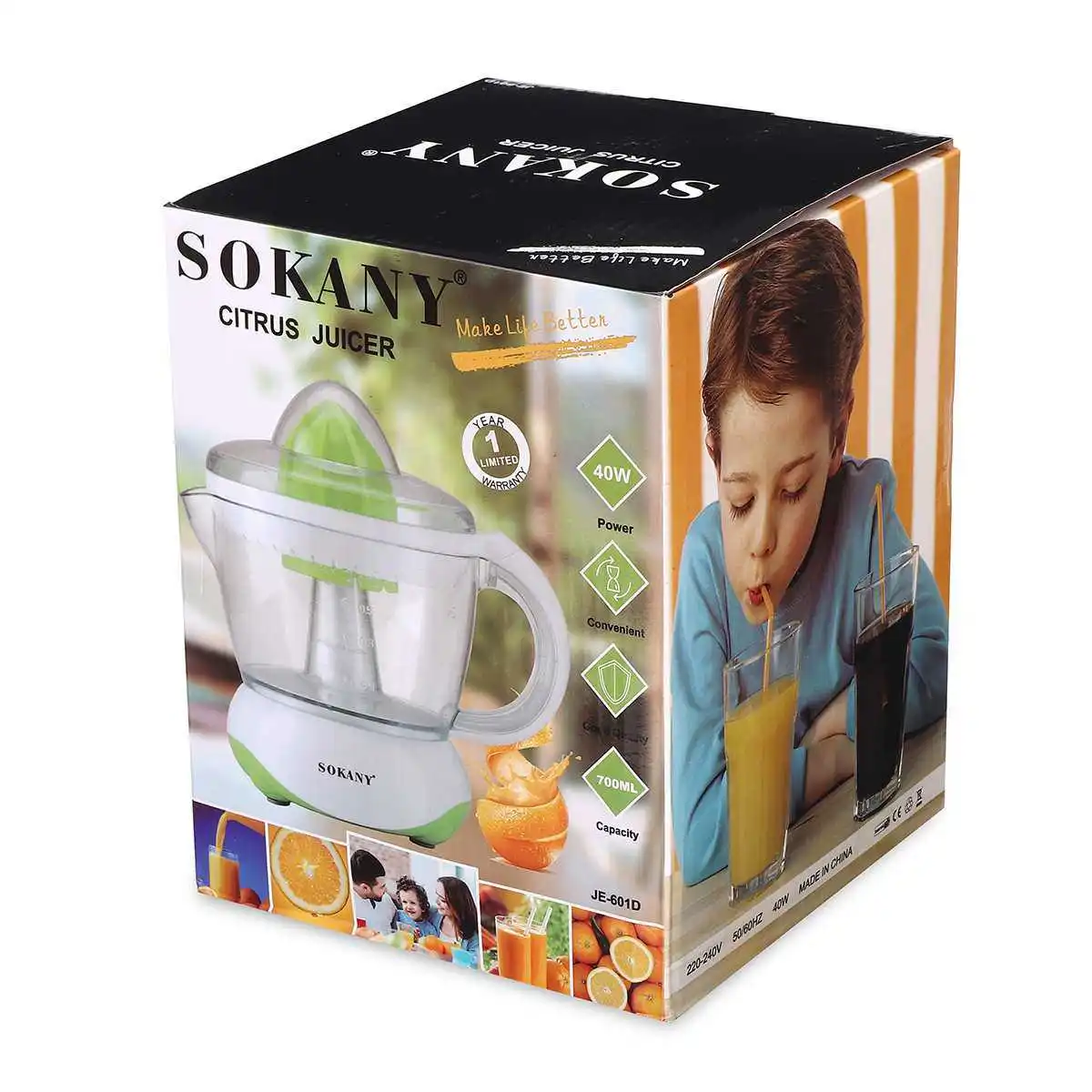 700ml Home Electric Juicer Squeezer Machine Orange Lemon Citrus Fruit Press-Juice Extractor ABS Transparent Scale MarkingHome
700ml Home Electric Juicer Squeezer Machine Orange Lemon Citrus Fruit Press-Juice Extractor ABS Transparent Scale MarkingHome