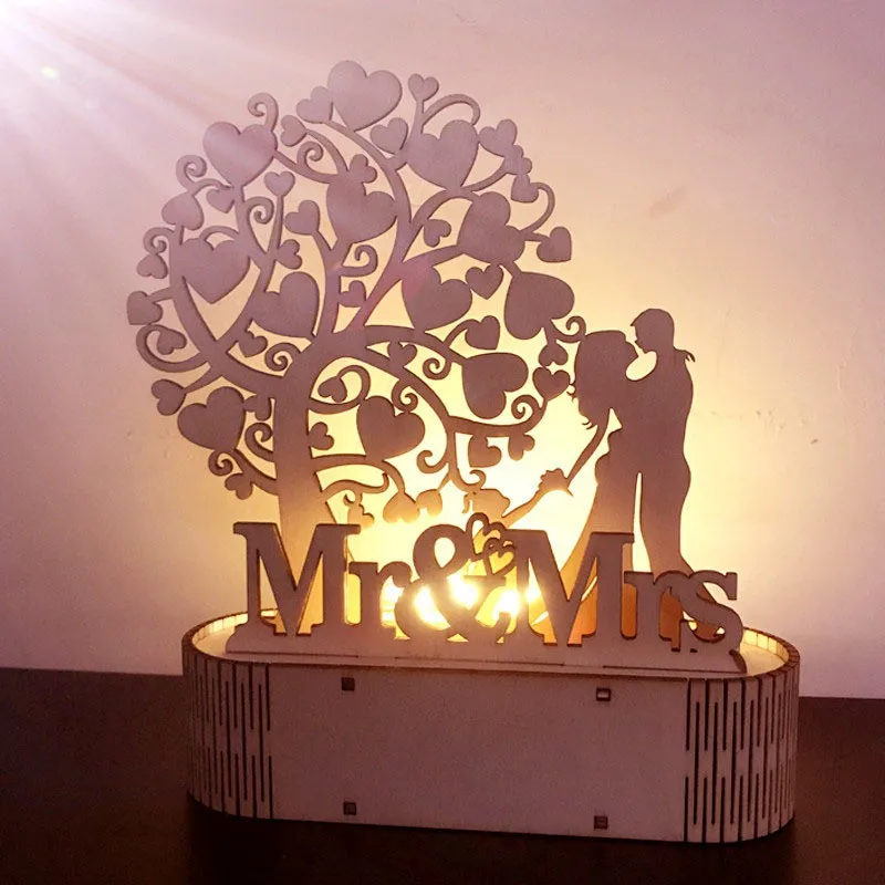 Wooden Decoration Wedding DIY Night Light Christmas Decoration Wedding Reception Warm Atmosphere Valentine Gift Home Decoration
Wooden Decoration Wedding DIY Night Light Christmas Decoration Wedding Reception Warm Atmosphere Valentine Gift Home Decoration