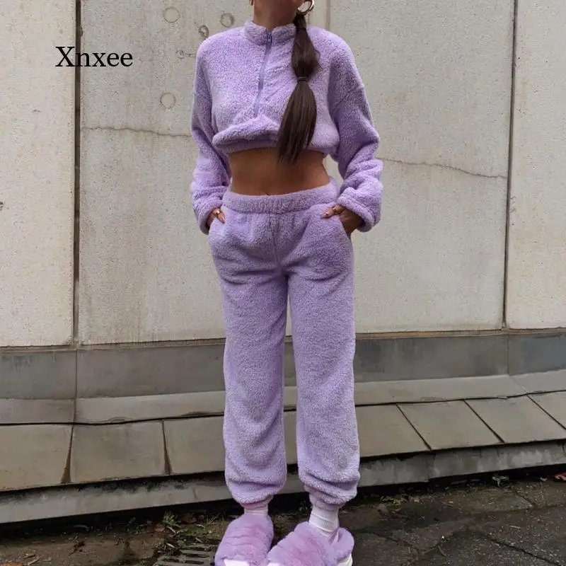 Zipper Crop Tops 2 Piece Set Women Outfits Autumn Women's Tracksuit Oversized Straight Pants Casual Sport Suit Winter Outfits
Zipper Crop Tops 2 Piece Set Women Outfits Autumn Women's Tracksuit Oversized Straight Pants Casual Sport Suit Winter Outfits