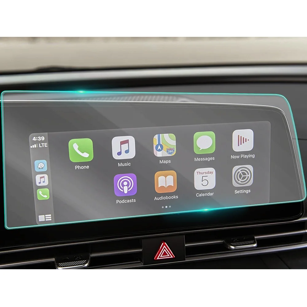 

Для Hyundai Elantra 2021 автомобильный мультимедийный DVD видео GPS навигатор ЖК-экран Защитная пленка из закаленного стекла Защита от царапин