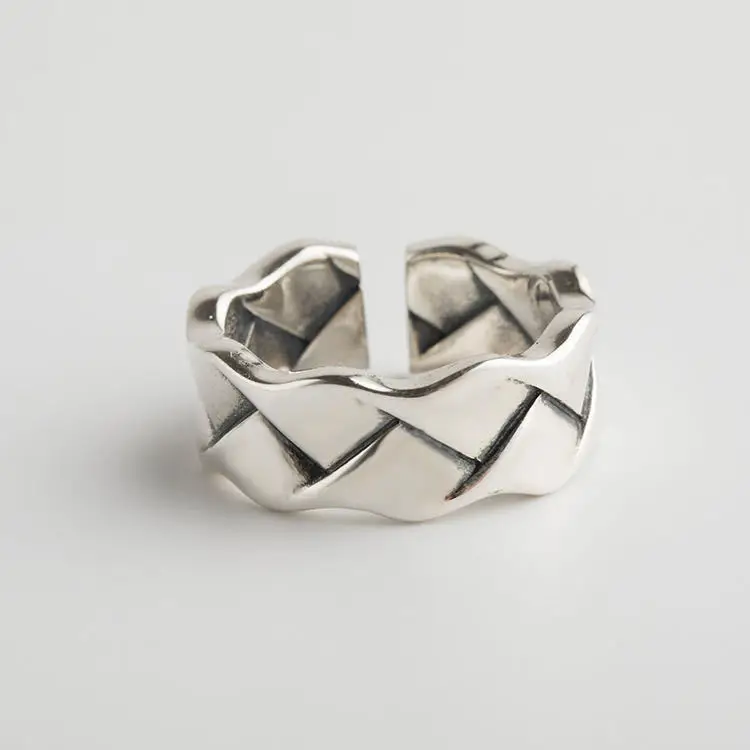 Korean New Fashion Opening Geometric Ring Roman Woven Adjustable Rings Female Irregular Accessories Jewelry Gift for Women Men
Korean New Fashion Opening Geometric Ring Roman Woven Adjustable Rings Female Irregular Accessories Jewelry Gift for Women Men