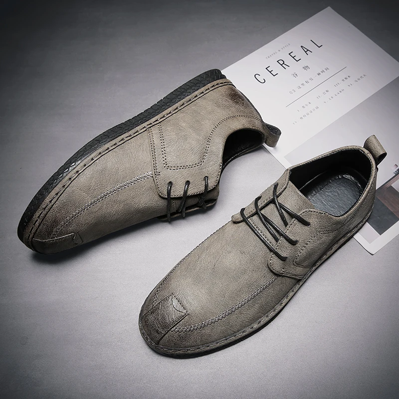 Mens Casual Shoes Hot Sale Men Leather Casual Shoes Men's Brand Fashion Large Size Zapatos Casuales Para Hombre De Cuero For
Mens Casual Shoes Hot Sale Men Leather Casual Shoes Men's Brand Fashion Large Size Zapatos Casuales Para Hombre De Cuero For