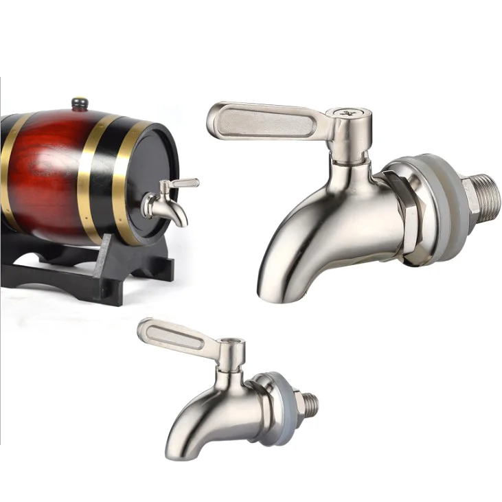 16mm Beverage Wine Barrel Faucet Drink Dispenser Tap Spigot Water Stainless Steel Coffee Juice Taps Silver Faucet 5years
16mm Beverage Wine Barrel Faucet Drink Dispenser Tap Spigot Water Stainless Steel Coffee Juice Taps Silver Faucet 5years