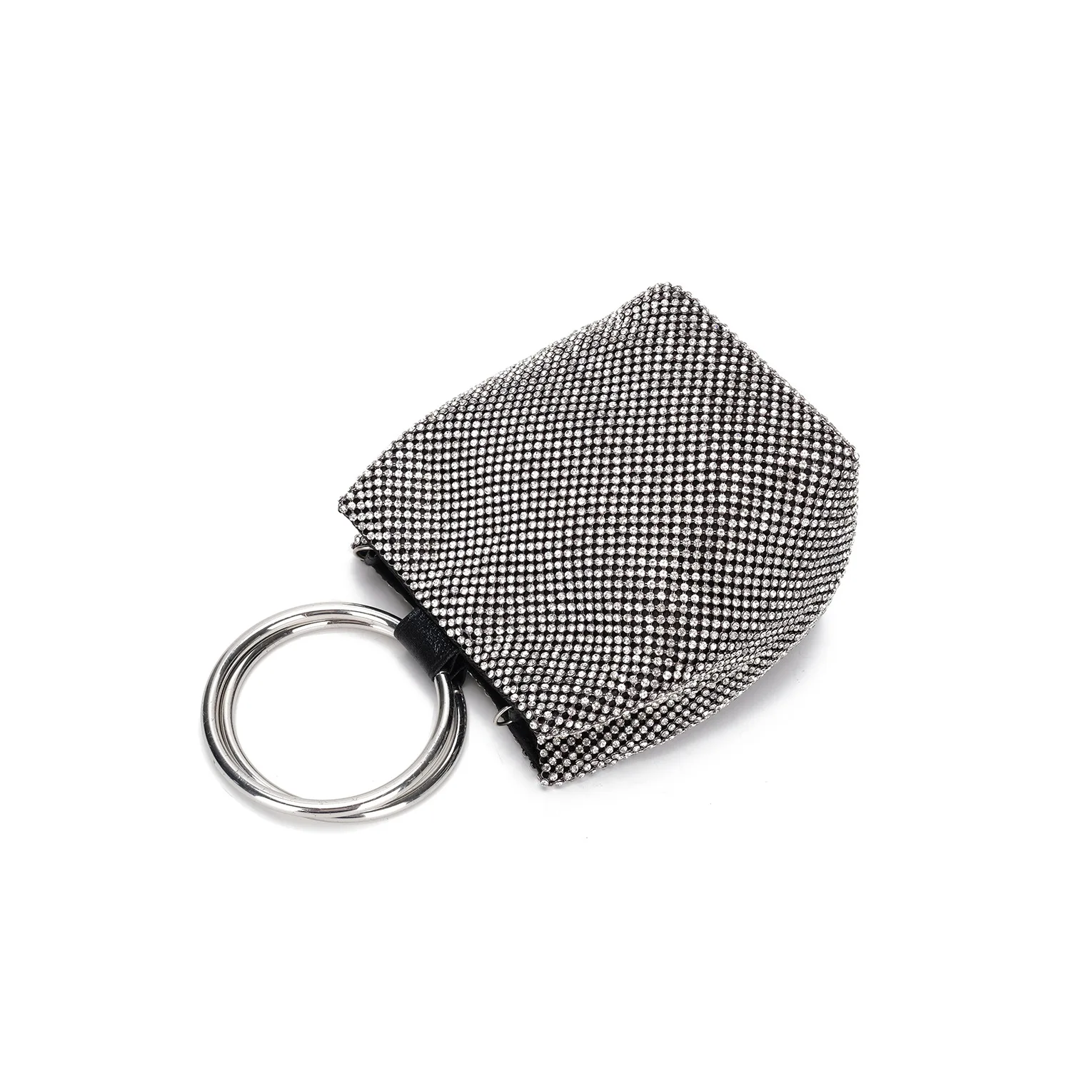 Diagonal women's bag 2021 new ladies hand-held dress evening bag, handmade fashion mesh diamond bucket bag
Diagonal women's bag 2021 new ladies hand-held dress evening bag, handmade fashion mesh diamond bucket bag