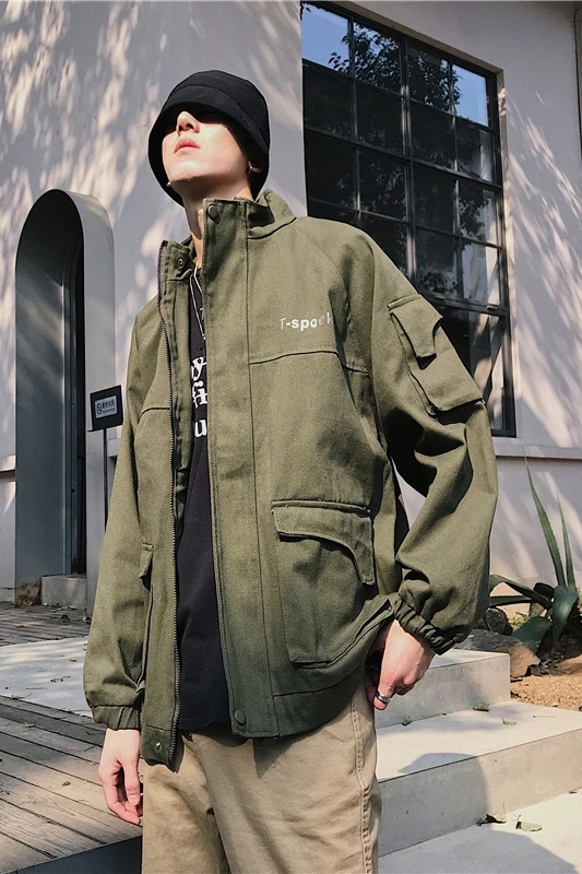 Functional Workwear Coat Men's Spring and Autumn Korean Style Handsome Casual Top Ins Fashion Brand Loose Reflective Jacket
Functional Workwear Coat Men's Spring and Autumn Korean Style Handsome Casual Top Ins Fashion Brand Loose Reflective Jacket