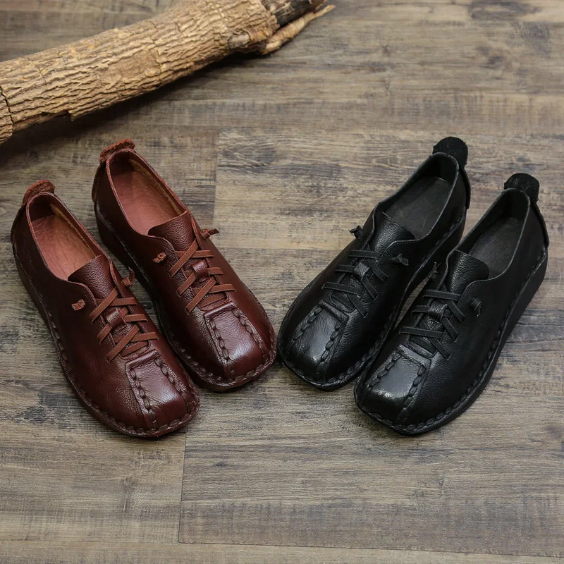 CEYANEAO Designer Handmade 2019 Autumn New National Style Vintage Square Leather Wedges with Soft Lace Casual Women's ShoesE2202
CEYANEAO Designer Handmade 2019 Autumn New National Style Vintage Square Leather Wedges with Soft Lace Casual Women's ShoesE2202