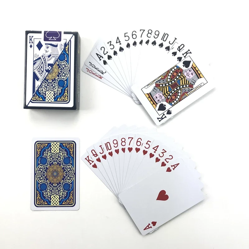 Hot 2Sets/Lot Plastic 6828 Playing Cards Waterproof Texas Hold'em Poker Cards Narrow Brand PVC Pokers Board Games 2.28*3.46 Inch
Hot 2Sets/Lot Plastic 6828 Playing Cards Waterproof Texas Hold'em Poker Cards Narrow Brand PVC Pokers Board Games 2.28*3.46 Inch