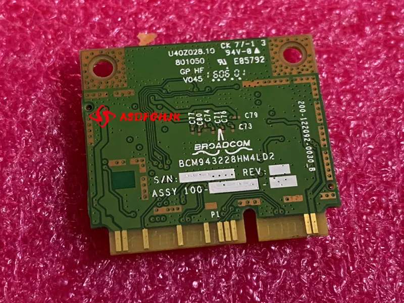 DW1540 03676J Wireless Wifi N 300M BROADCOM BCM943328HM4L Wireless Card for DELL
DW1540 03676J Wireless Wifi N 300M BROADCOM BCM943328HM4L Wireless Card for DELL
