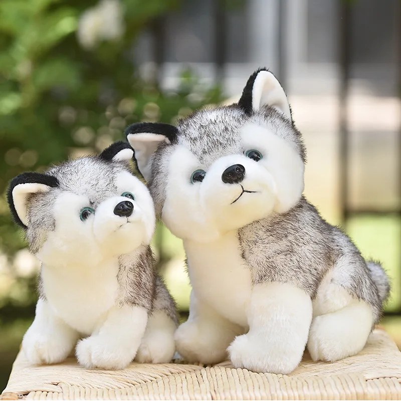 Милая плюшевая собака 20-30 см игрушка волк мягкие игрушки милая Детская кукла
