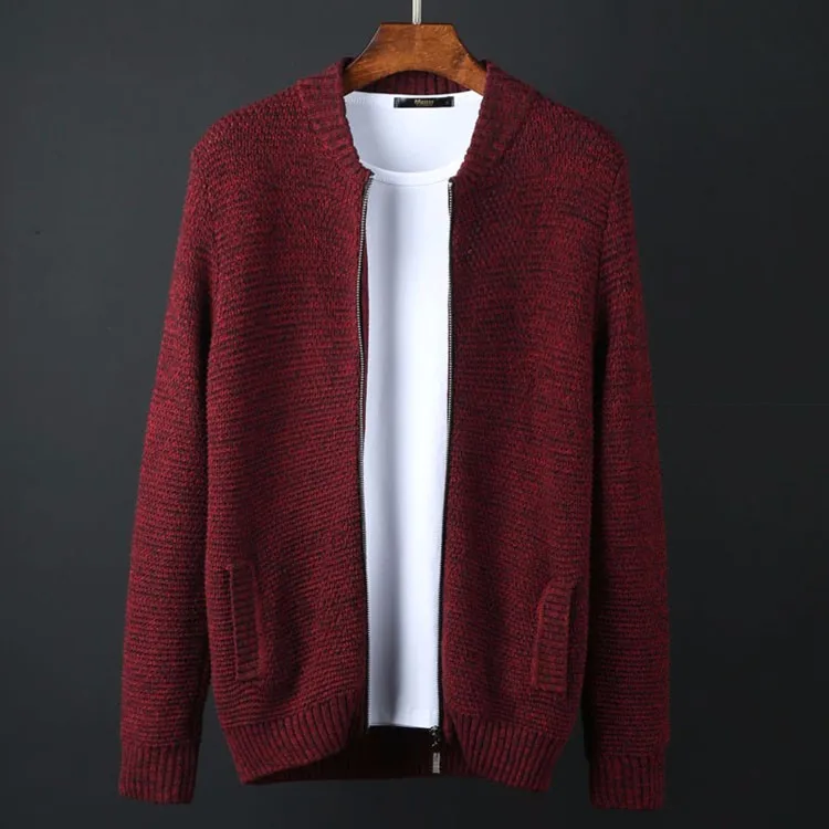 TOP Plus size Autumn brand men's clothing 100% cotton loose sweater male cardigan stand collar men sweater male M-6XL
TOP Plus size Autumn brand men's clothing 100% cotton loose sweater male cardigan stand collar men sweater male M-6XL