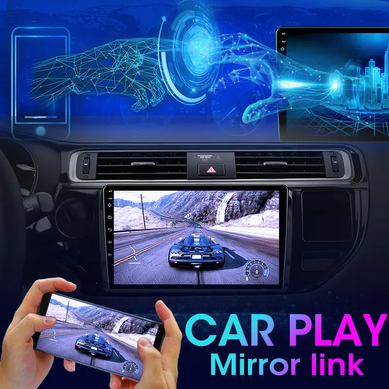 Мультимедийная магнитола на Android 9 0 с Wi-Fi видеоплеером и GPS-навигацией для Kia RIO 4 K3