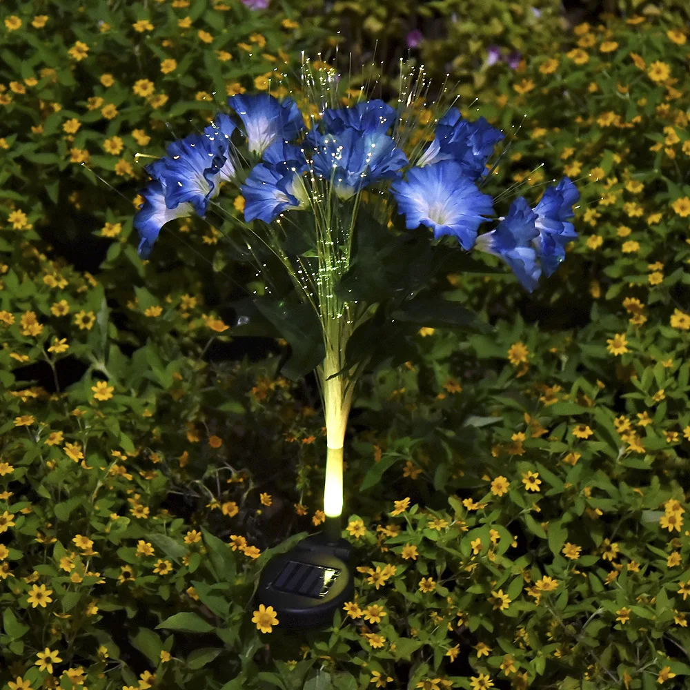 Morning Glory Solar Led Light Outdoor Waterproof Optical Fibe Flower Garden Lights Decorative Yard Patio Street Decor Lighting
Morning Glory Solar Led Light Outdoor Waterproof Optical Fibe Flower Garden Lights Decorative Yard Patio Street Decor Lighting