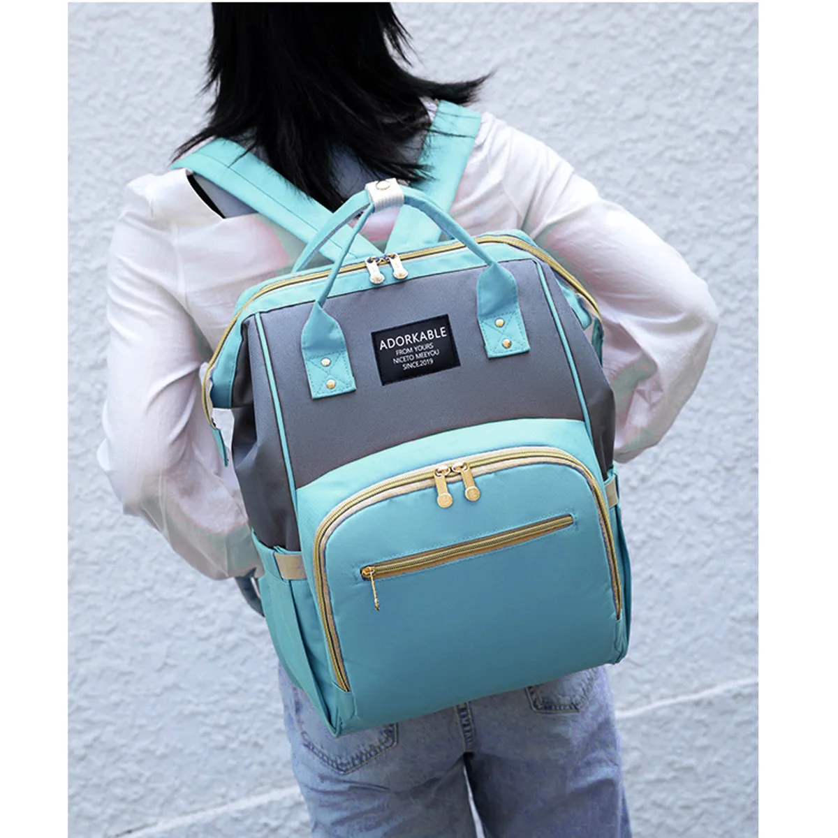 Mummy Bag Waterproof Diaper Bag Dry and Wet Separation USB Interface Travel Backpack Maternity Nappy Baby Bags for Mom Stroller
Mummy Bag Waterproof Diaper Bag Dry and Wet Separation USB Interface Travel Backpack Maternity Nappy Baby Bags for Mom Stroller