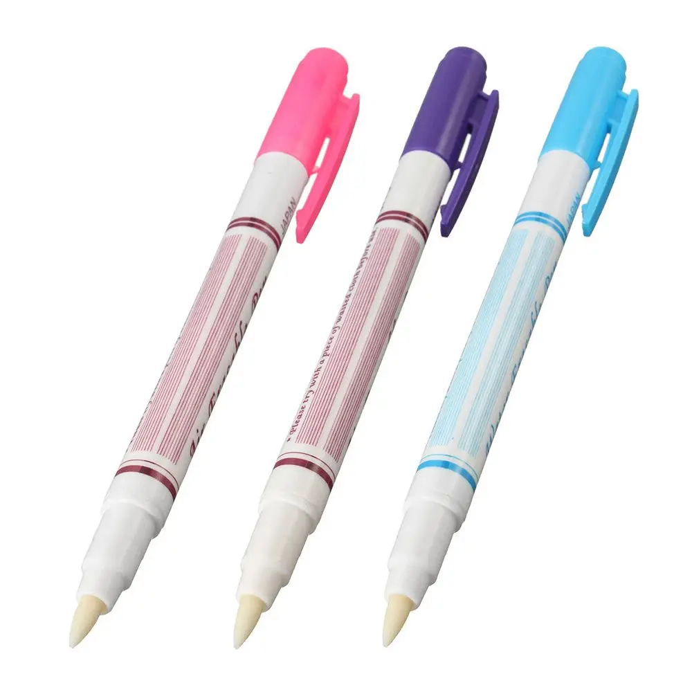 Two Side Erasable Pen Water Soluble Marker Pen For Fabric Paint Invisible Ink Pen Replace Tailor's Chalk Marker Stitch Pen
Two Side Erasable Pen Water Soluble Marker Pen For Fabric Paint Invisible Ink Pen Replace Tailor's Chalk Marker Stitch Pen