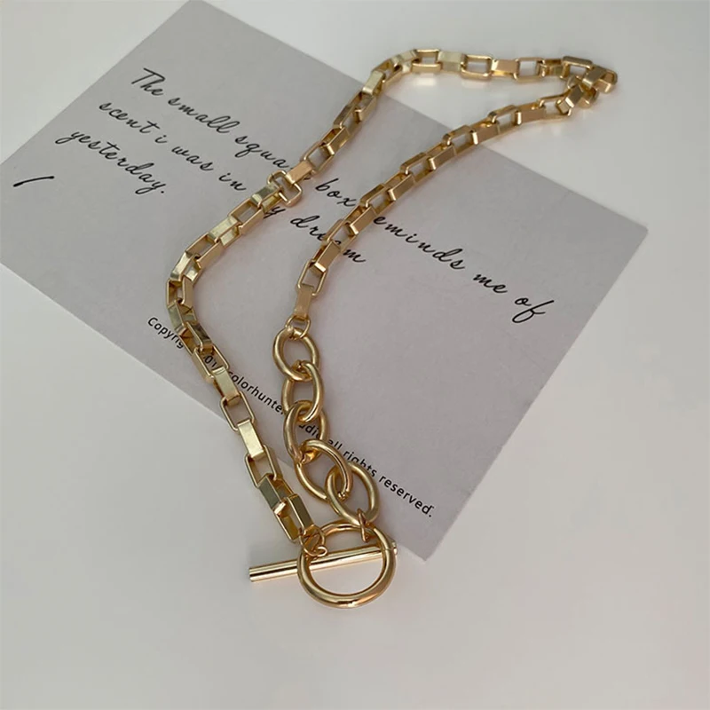 BOAKO Ins OT Chain Necklace For Women 2020 Fashion Jewelry Necklace Charms Chains For Jewelry Choker Bijoux Femme #11
BOAKO Ins OT Chain Necklace For Women 2020 Fashion Jewelry Necklace Charms Chains For Jewelry Choker Bijoux Femme #11