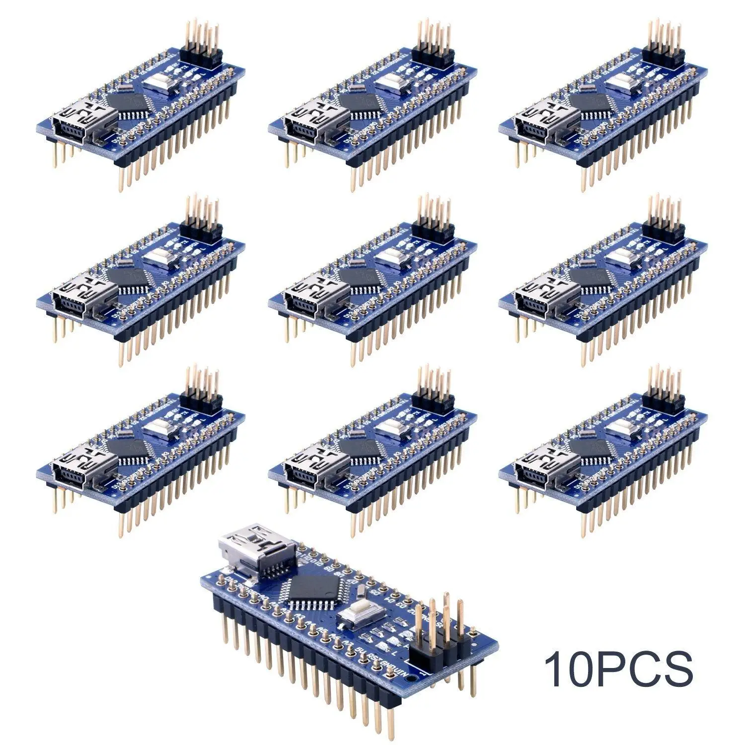 Акция Funduino Nano 3,0 Atmega328 контроллер совместимая плата для Arduino модуль разработки PCB плата без портов USB 10 шт./лот
Акция Funduino Nano 3,0 Atmega328 контроллер совместимая плата для Arduino модуль разработки PCB плата без портов USB 10 шт./лот