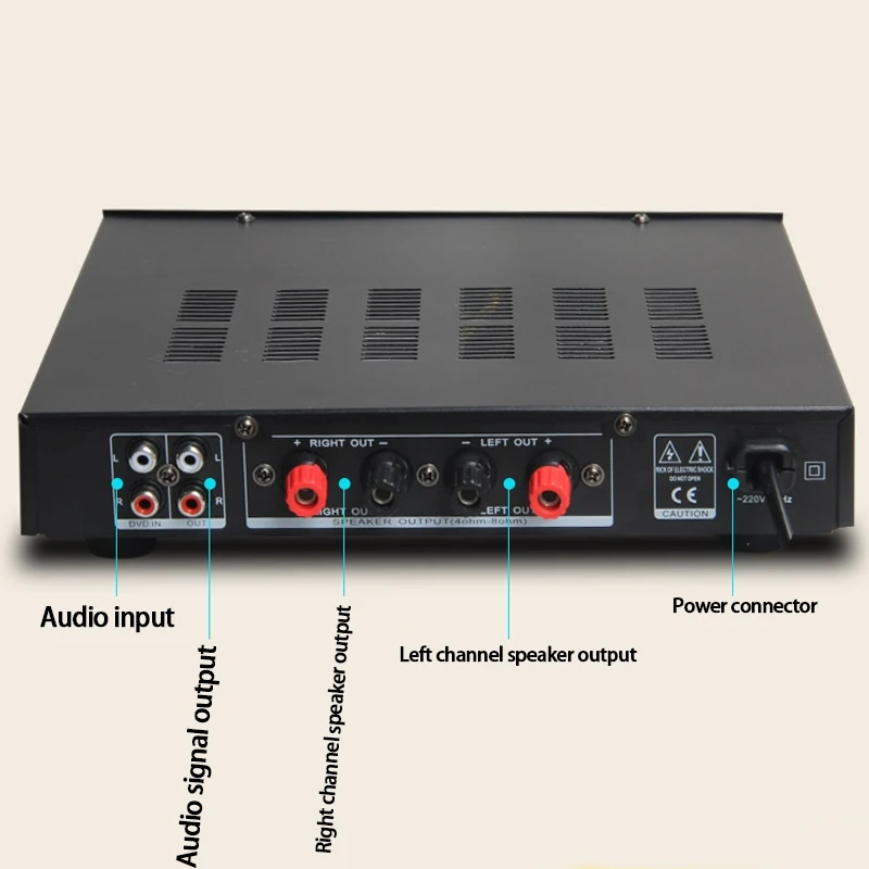 Vogue AV299D 120W Bluetooth Fever Hifi Amplifier 2.0 High Fidelity Computer Small Amplifier Power Lossless Playback Amplifier
Vogue AV299D 120W Bluetooth Fever Hifi Amplifier 2.0 High Fidelity Computer Small Amplifier Power Lossless Playback Amplifier