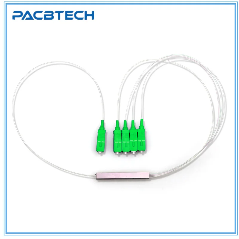 Optical Splitter SC APC 0.9mm 1X4 1X8 FTTH Fiber Optic Splitter PLC FBT Optical Coupler Singlemode Simplex Steel Pipe PVC
Optical Splitter SC APC 0.9mm 1X4 1X8 FTTH Fiber Optic Splitter PLC FBT Optical Coupler Singlemode Simplex Steel Pipe PVC