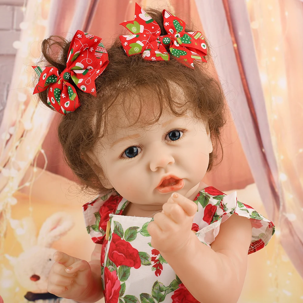 Hoomai 23"58cm New Baby Dolls Soft Body Fashion Boneca Reborn For Kids Christmas Gift Best Playmates
Hoomai 23"58cm New Baby Dolls Soft Body Fashion Boneca Reborn For Kids Christmas Gift Best Playmates