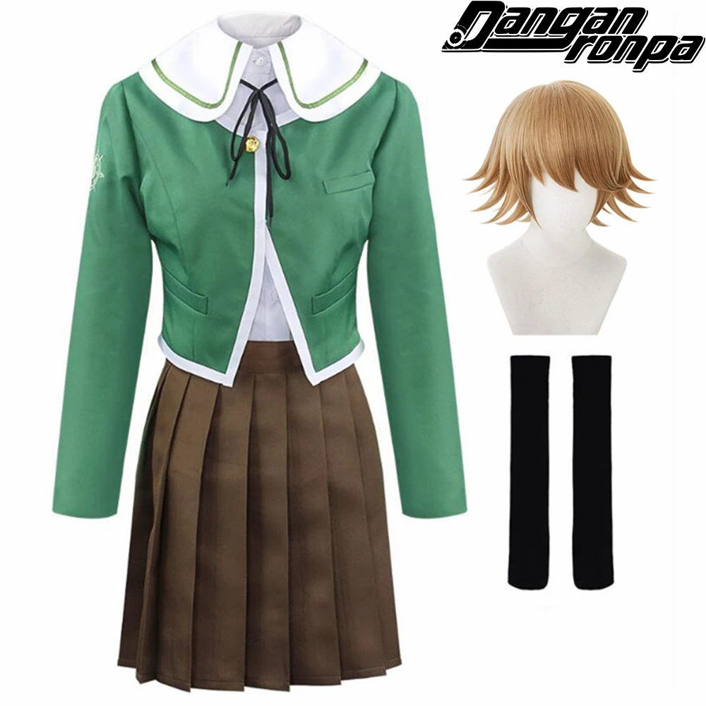 Anime Danganronpa Kuma Chihiro Fujisaki Cosplay Costume Women's JK Uniforms Suit Costume Halloween Costume For Women Girls 
Anime Danganronpa Kuma Chihiro Fujisaki Cosplay Costume Women's JK Uniforms Suit Costume Halloween Costume For Women Girls