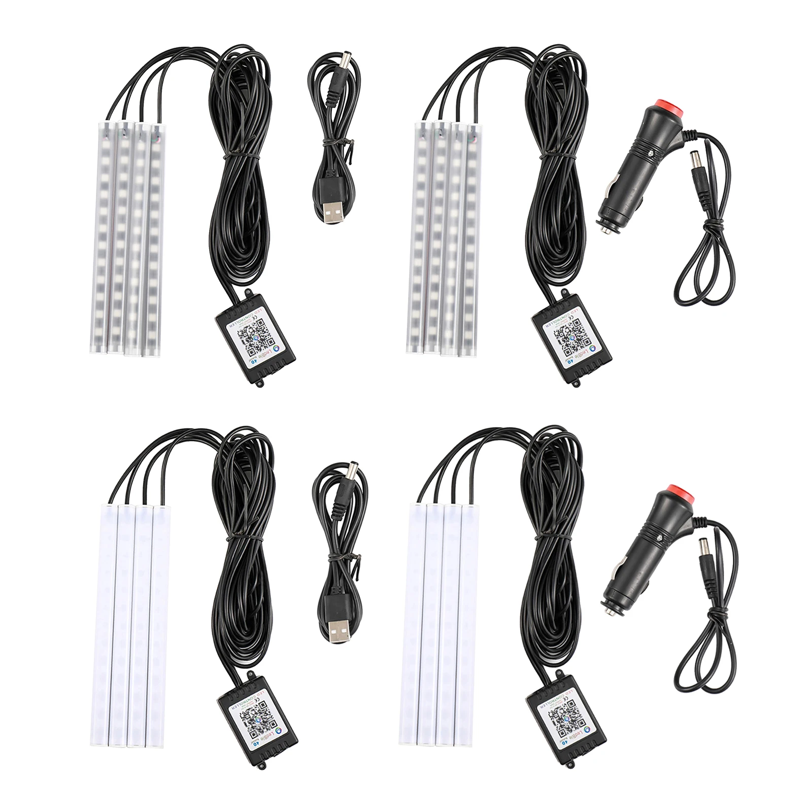 Декоративное освещение для салона автомобиля светильник, RGB Светодиодная лента, управление музыкой
Декоративное освещение для салона автомобиля светильник, RGB Светодиодная лента, управление музыкой