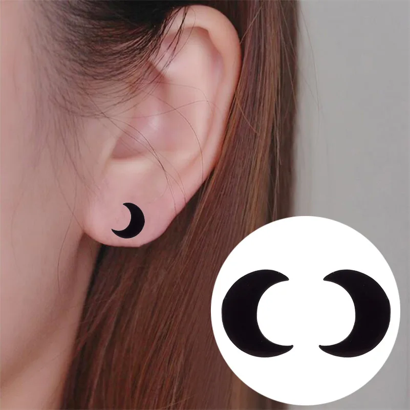 Stainless Steel Fashion Geometric Stud Earrings Simple 4 Colors Heart Star Moon Triangle Small Earrings Jewelry Wholesale
Stainless Steel Fashion Geometric Stud Earrings Simple 4 Colors Heart Star Moon Triangle Small Earrings Jewelry Wholesale