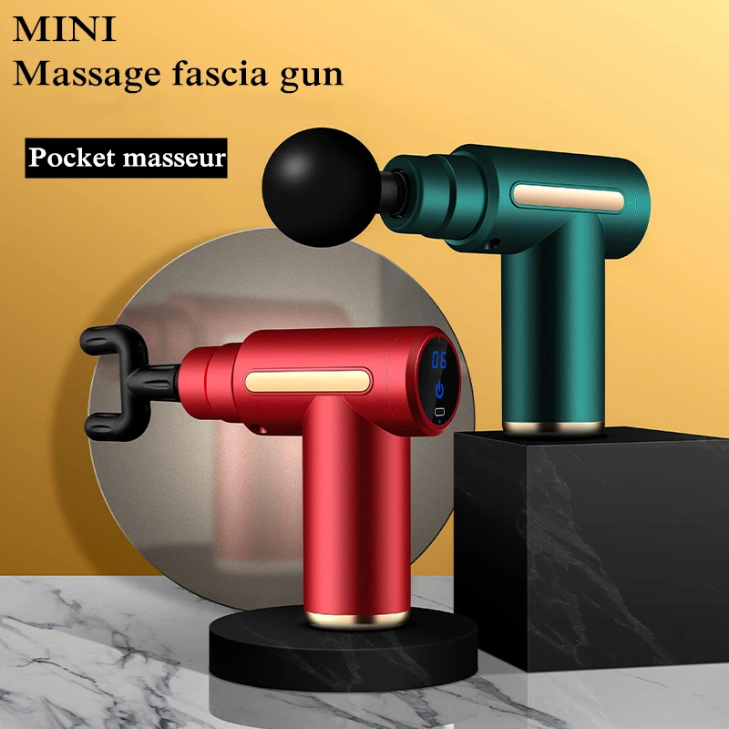 Mini Massager Gun Electric Body Muscle Massage Relaxation Exercising Slimming Shaping Pain Relief 6 Gears Neck Massager
Mini Massager Gun Electric Body Muscle Massage Relaxation Exercising Slimming Shaping Pain Relief 6 Gears Neck Massager