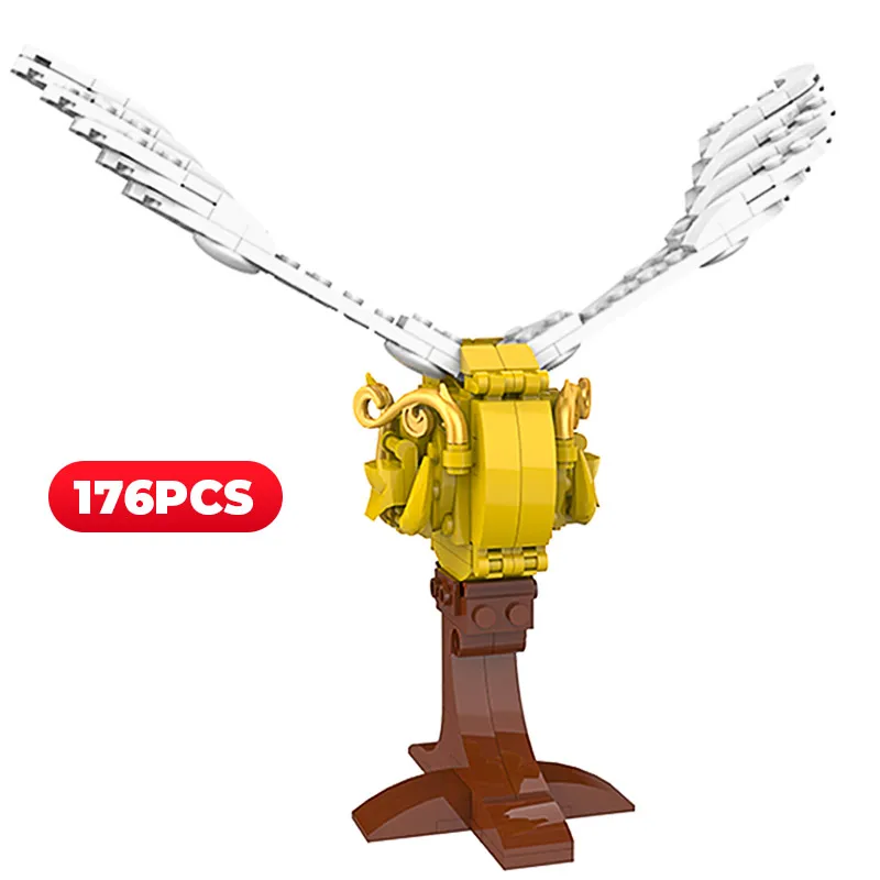 Фигурки героев фильма MOC Creative Magice, Коллекционная модель Golde-Snitches, строительные блоки, кирпичи, игрушки «сделай сам» для детей, подарок на день...
Фигурки героев фильма MOC Creative Magice, Коллекционная модель Golde-Snitches, строительные блоки, кирпичи, игрушки «сделай сам» для детей, подарок на день...