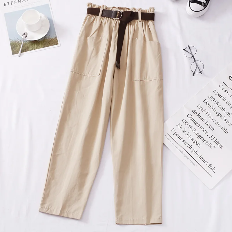 Elastic High Waist Pants Women Summer Harem Pants 2020 Bud Loose Ankle-length Pants For Women Red Trousers Women Green Pants
Elastic High Waist Pants Women Summer Harem Pants 2020 Bud Loose Ankle-length Pants For Women Red Trousers Women Green Pants