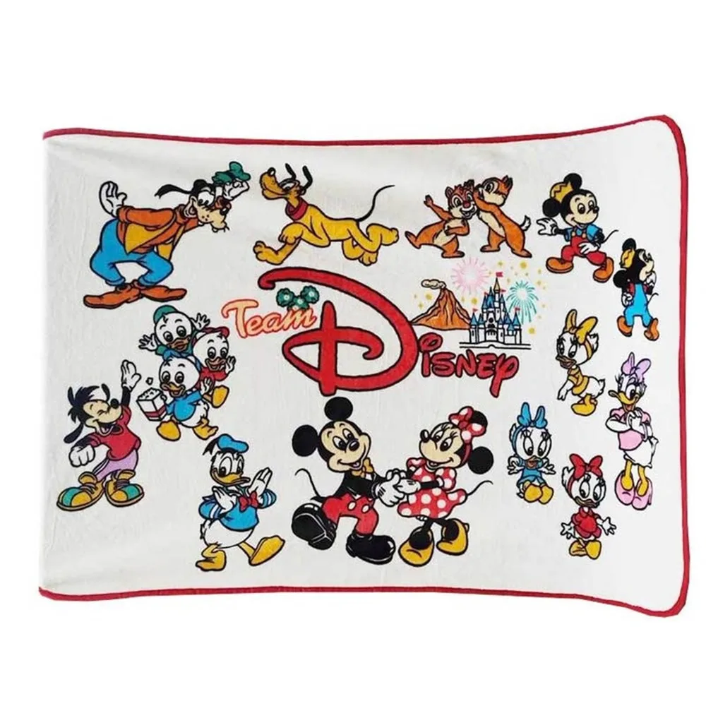 Disney детей с Винни пухом для м/ф Пуха и фланелевой ткани Одеяло Микки Минни Маус