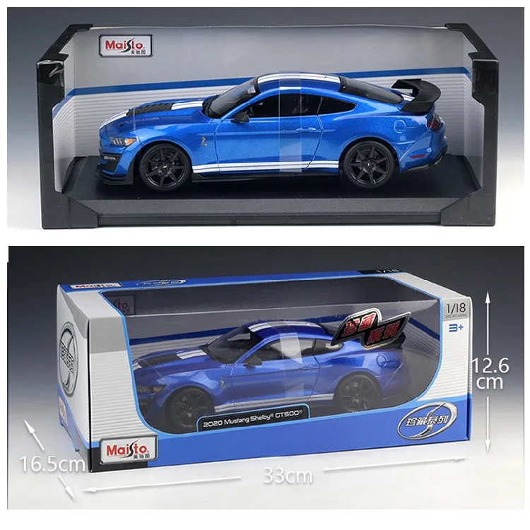 Maisto 1:18 Ford Mustang Shelby GT500 2020 Diecast Model Car
Maisto 1:18 Ford Mustang Shelby GT500 2020 Diecast Model Car