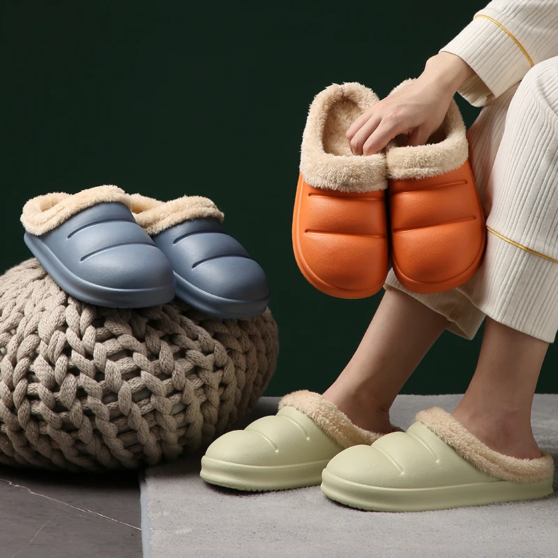 Women's Winter Women Warm Home Slippers 2021 Waterproof Non-slip Plush Indoor Slides Woman Comfort Soft Sole Cotton Padded Shoes
Women's Winter Women Warm Home Slippers 2021 Waterproof Non-slip Plush Indoor Slides Woman Comfort Soft Sole Cotton Padded Shoes
