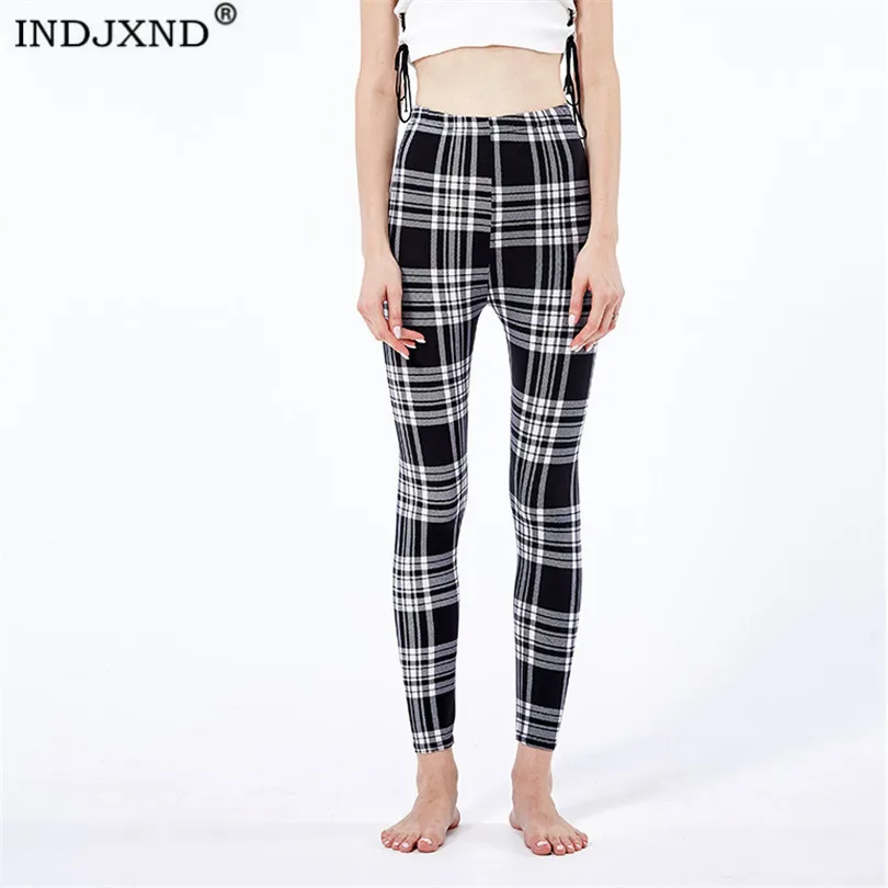 INDJXND Black White Plaid Women Leggings Fashion Plaid Printing Legging Fitness Leggins Grid Floral Stripe Trouser High Waist
INDJXND Black White Plaid Women Leggings Fashion Plaid Printing Legging Fitness Leggins Grid Floral Stripe Trouser High Waist