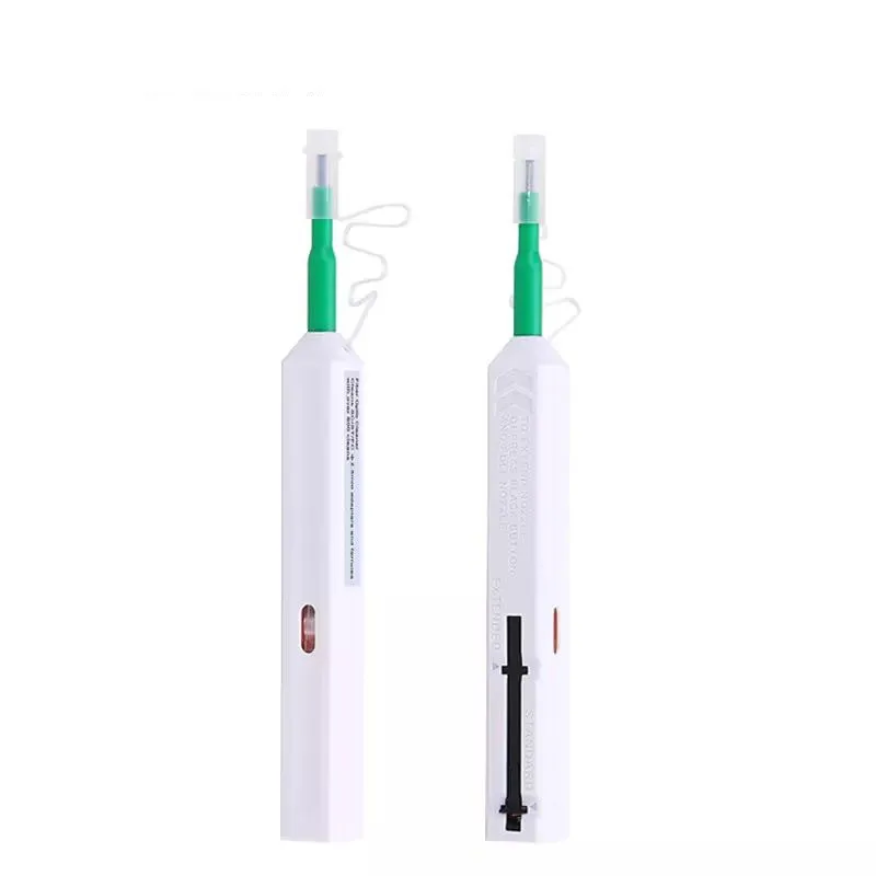 10pcs/lot Promotion SC/FC/ST One-Click Cleaner Tool 2.5mm Fiber Optic Cleaning Pen 800 Cleans Fiber Optic Cleaner
10pcs/lot Promotion SC/FC/ST One-Click Cleaner Tool 2.5mm Fiber Optic Cleaning Pen 800 Cleans Fiber Optic Cleaner
