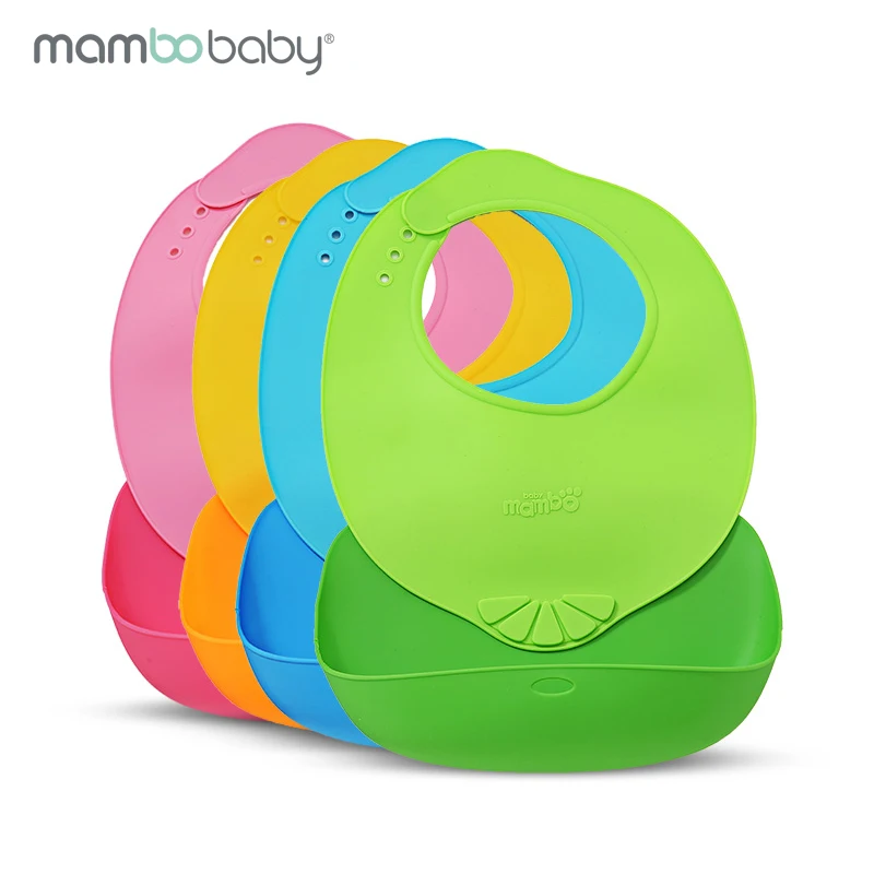 Mambobaby Baby Bib Adjustable Solid Color Waterproof Saliva Dripping Bibs Soft Edible Silicone Saliva Towel Drooling Baby Scarf
Mambobaby Baby Bib Adjustable Solid Color Waterproof Saliva Dripping Bibs Soft Edible Silicone Saliva Towel Drooling Baby Scarf