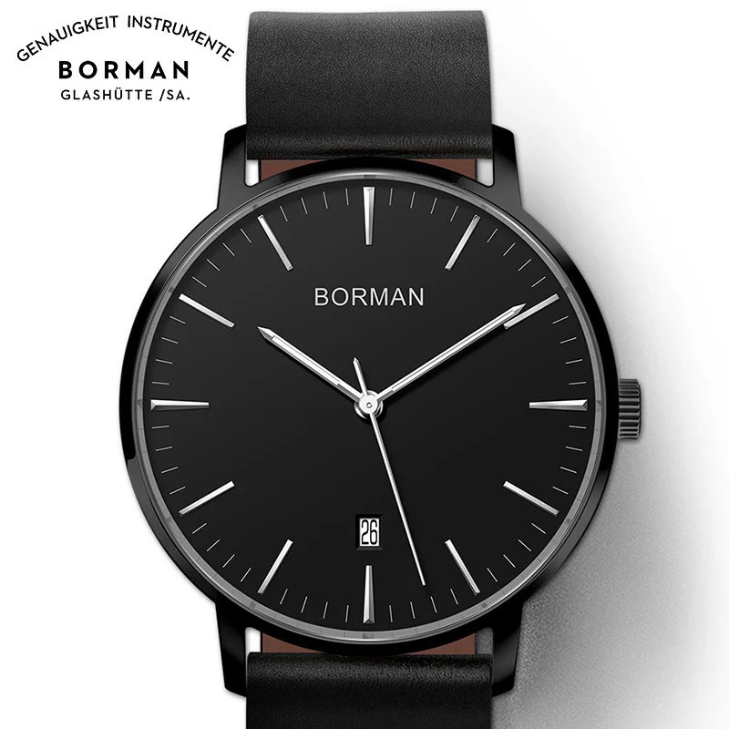 New Switzerland Luxury Brand BORMAN MZ4813 Automatic Mechanical Men's Watches Sapphire 50M Waterproof Ultra-thin Clocks BM16029
New Switzerland Luxury Brand BORMAN MZ4813 Automatic Mechanical Men's Watches Sapphire 50M Waterproof Ultra-thin Clocks BM16029