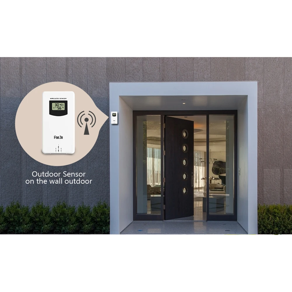 FJ3378 Wireless Weather Clock 3-in-1 Weather StationThermometer Hygrometer Barometer Temperature Monitor Humidity Meter Clocks
FJ3378 Wireless Weather Clock 3-in-1 Weather StationThermometer Hygrometer Barometer Temperature Monitor Humidity Meter Clocks
