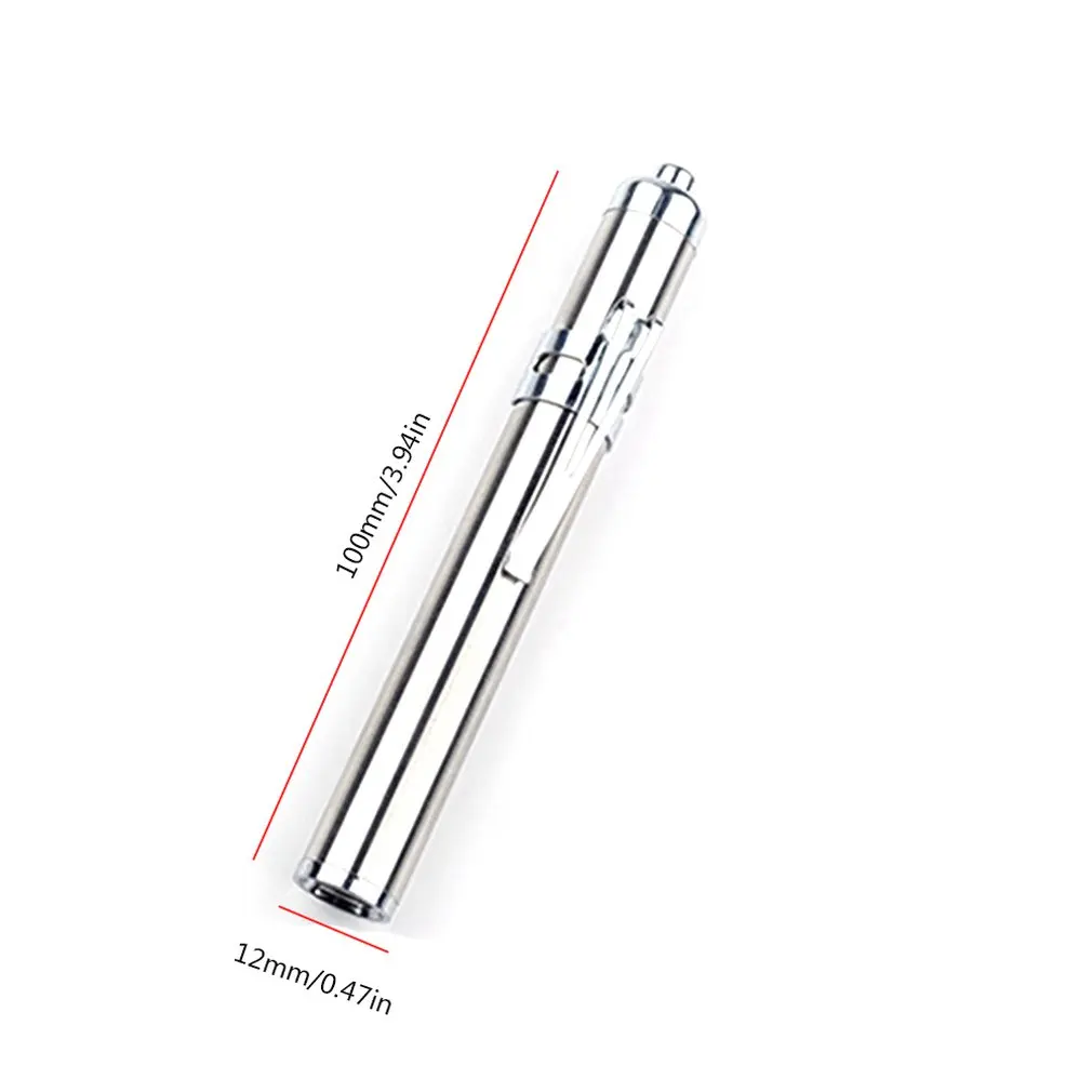 Portable Mini LED Flashlight Battery Powered Super Bright Torch Light Pen Lightweight Medical Flashlight with Key Ring
Portable Mini LED Flashlight Battery Powered Super Bright Torch Light Pen Lightweight Medical Flashlight with Key Ring