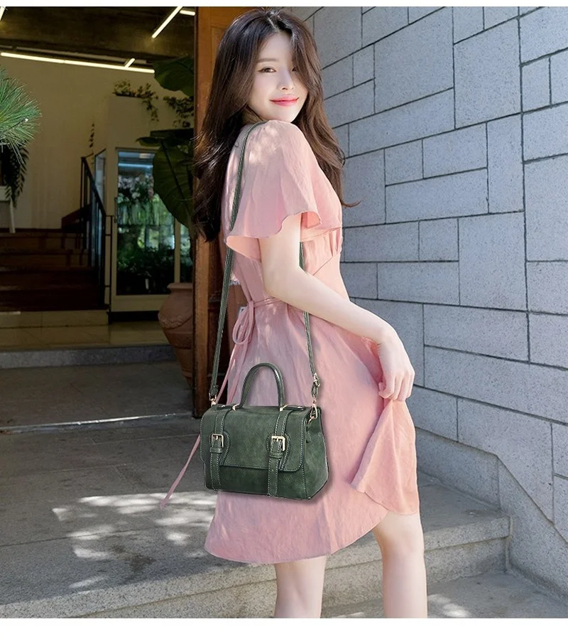 2021 New Fashion Women Shoulder Handbags High-quality Leather Retro Purses Solid Color Luxury Crossbody Bags Sac A Main De Femme
2021 New Fashion Women Shoulder Handbags High-quality Leather Retro Purses Solid Color Luxury Crossbody Bags Sac A Main De Femme