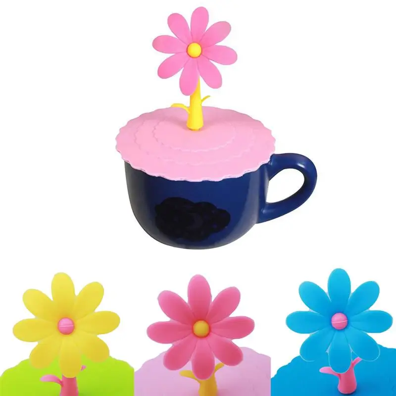 5PCS Cup Lid Cute Sunflower Silicone Mug Lid Cup Cover Mug Cover Cute Anti-dust Glass Cup Cover Coffee Mug Lid Cap
5PCS Cup Lid Cute Sunflower Silicone Mug Lid Cup Cover Mug Cover Cute Anti-dust Glass Cup Cover Coffee Mug Lid Cap