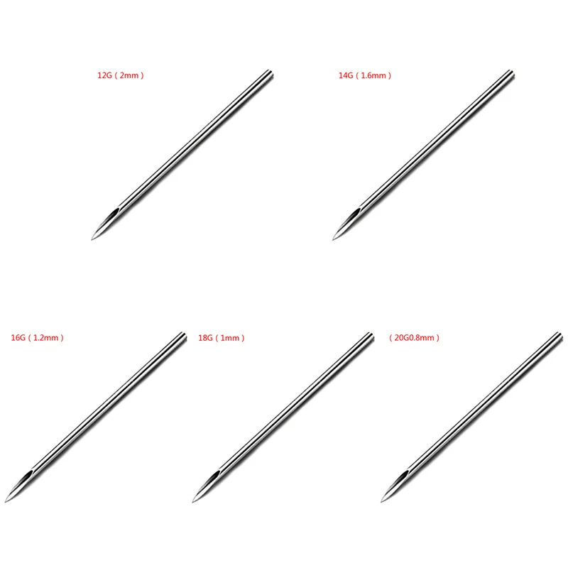 1Pc 12G/14G/16G/18G/20G Steriele Piercing naalden Tattoo Piercing Naalden Voor Navel Tepel Oor Neus Lip
1Pc 12G/14G/16G/18G/20G Steriele Piercing naalden Tattoo Piercing Naalden Voor Navel Tepel Oor Neus Lip