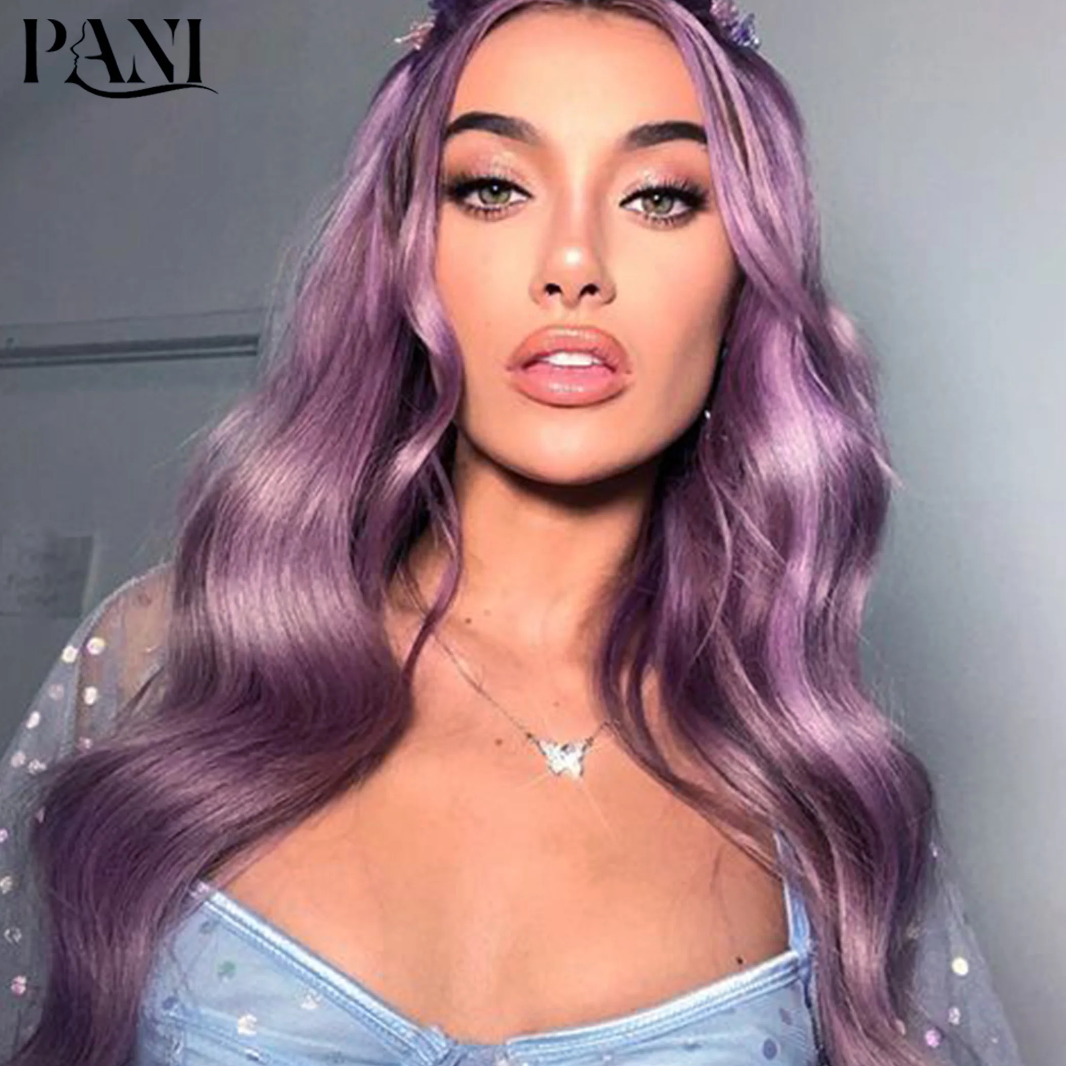 PANI Synthetic Wigs For Women Fantasy Purple Wig Fashion Women's Long Deep Wave Wig Cosplay Wigs Lolita Wig Perruque Femme
PANI Synthetic Wigs For Women Fantasy Purple Wig Fashion Women's Long Deep Wave Wig Cosplay Wigs Lolita Wig Perruque Femme