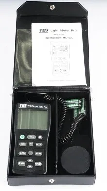TES-1339R Data Logger Light Meter Tester 0.01 to 999900 Lux PC Data Record TES1339R 
TES-1339R Data Logger Light Meter Tester 0.01 to 999900 Lux PC Data Record TES1339R