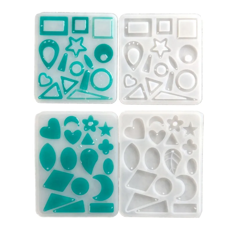 Silicone mold with holes DIY, earrings, necklaces, resin, pendants, jewelry, manufacturing tools
Silicone mold with holes DIY, earrings, necklaces, resin, pendants, jewelry, manufacturing tools