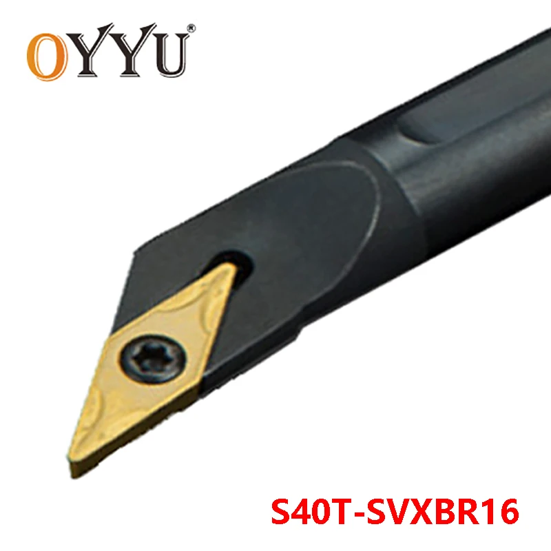 OYYU S40T-SVXBR16 Carbide Inserts for Holder 40mm SVXBR Lathe Cutter CNC Shank Turning Tool Boring Bar
OYYU S40T-SVXBR16 Carbide Inserts for Holder 40mm SVXBR Lathe Cutter CNC Shank Turning Tool Boring Bar