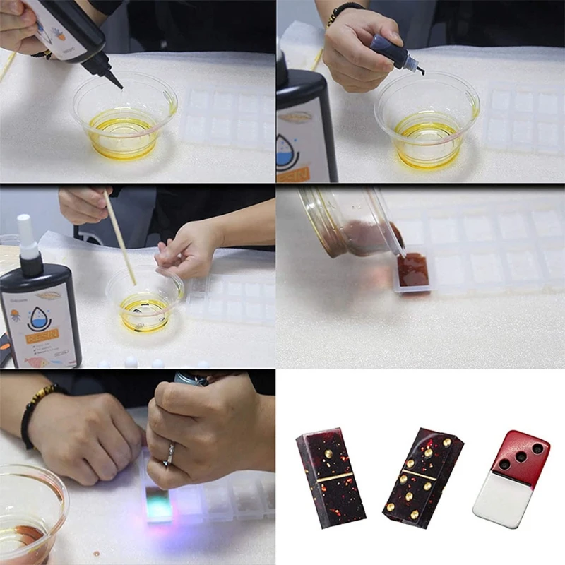 2Pcs Runes Resin Molds Domino Divination Epoxy Resin Molds Silicone Domino Game Molds diy Silicone Mold Art Craft Tools
2Pcs Runes Resin Molds Domino Divination Epoxy Resin Molds Silicone Domino Game Molds diy Silicone Mold Art Craft Tools